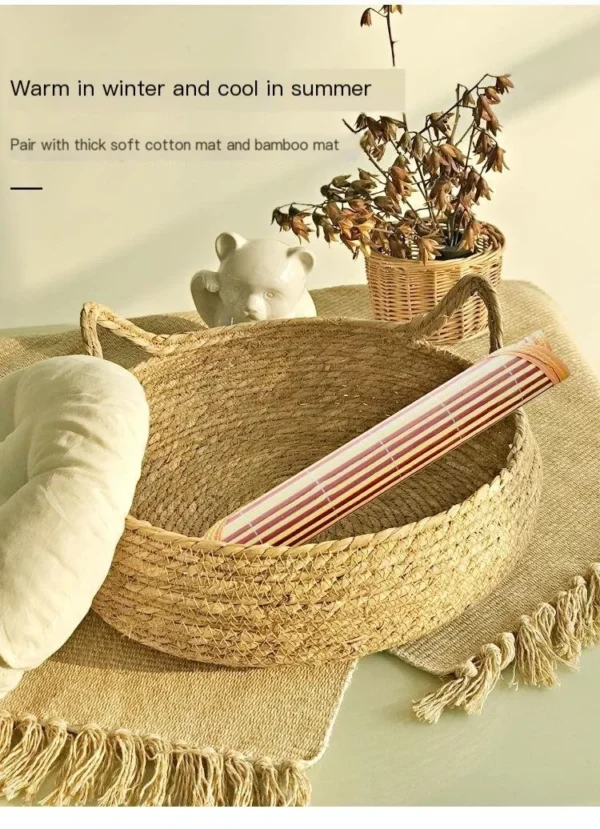 Four Seasons Cat Bed Woven Removable Upholstery - Image 23