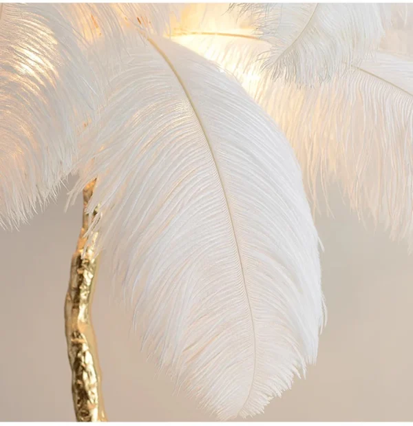 Ostrich Feather Led Floor Lamp - Image 22