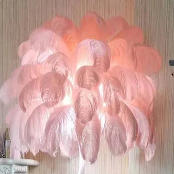 Ostrich Feather Led Floor Lamp - Image 7