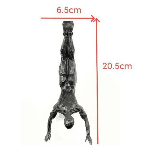 Athlete Rock Climbing Man Resin - Image 22