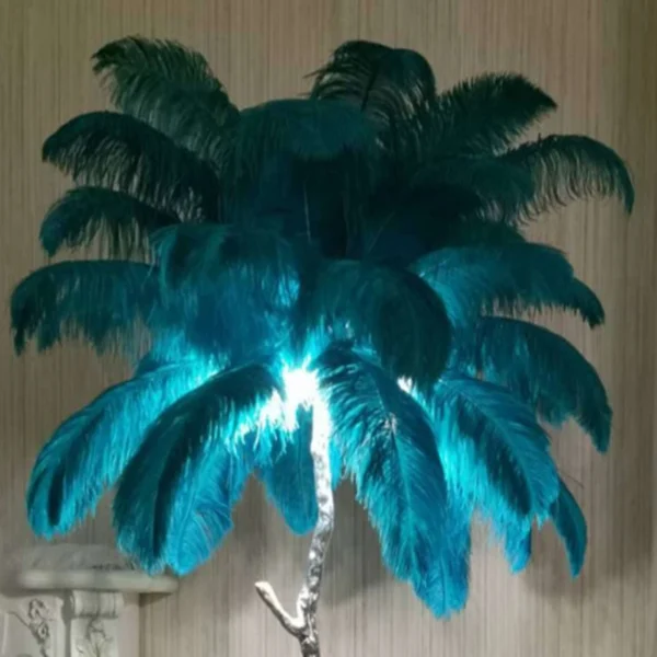 Ostrich Feather Led Floor Lamp - Image 10