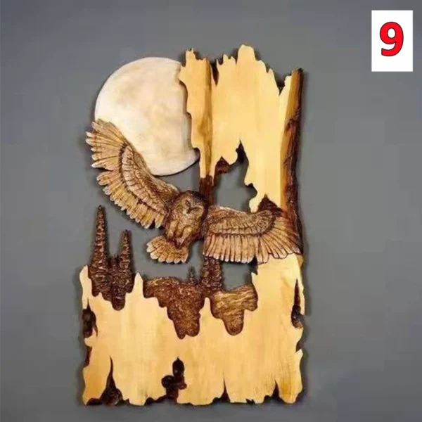 Animal Carving Handcraft Sculpture Wood - Image 14