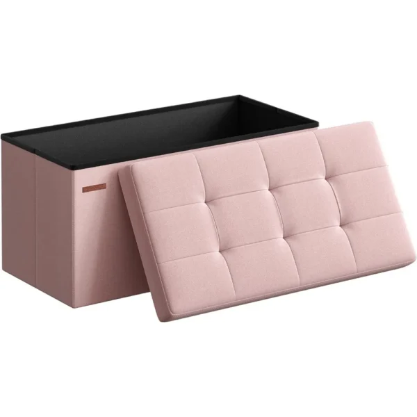 43" Folding Storage Ottoman - Image 7