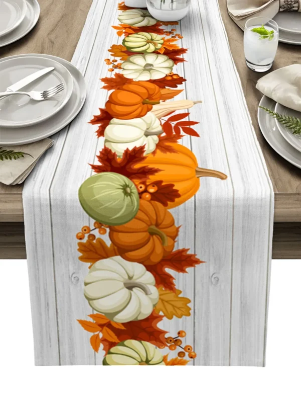 Autumn Linen Table Runners - Image 8