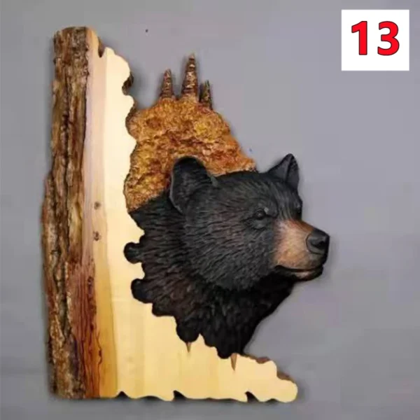 Animal Carving Handcraft Sculpture Wood - Image 18