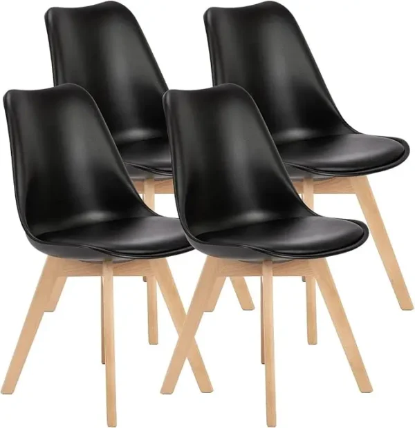 Set of 4 Mid-Century Modern Dinning Chairs - Image 8