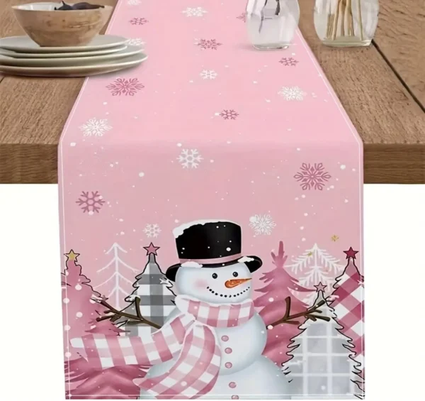 Linen Christmas Table Runner - Image 21