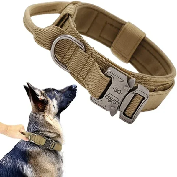 Durable Tactical Dog Collar Leash Set - Image 9