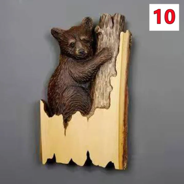 Animal Carving Handcraft Sculpture Wood - Image 17