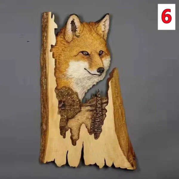 Animal Carving Handcraft Sculpture Wood - Image 13