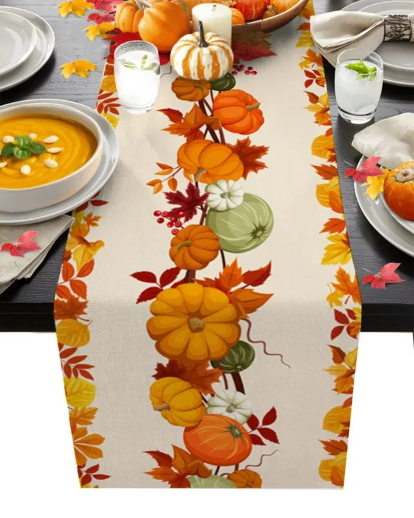 Autumn Linen Table Runners - Image 5