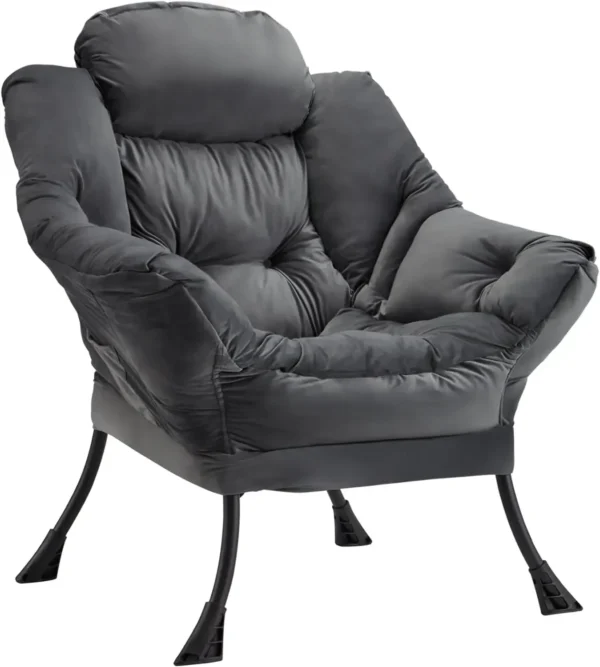 Modern Lounge Accent Chair with Armrests - Image 13