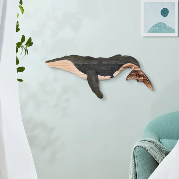 Wooden Sea Fish Home Décor - Image 5