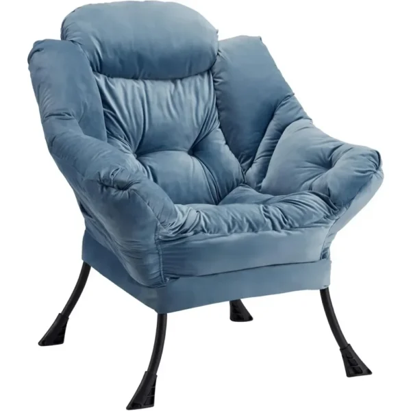 Modern Lounge Accent Chair with Armrests - Image 18