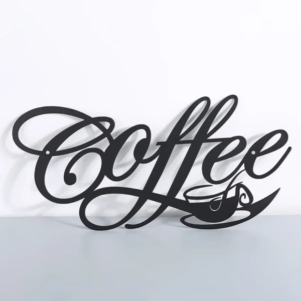 Coffee Bar Sign Metal - Image 3