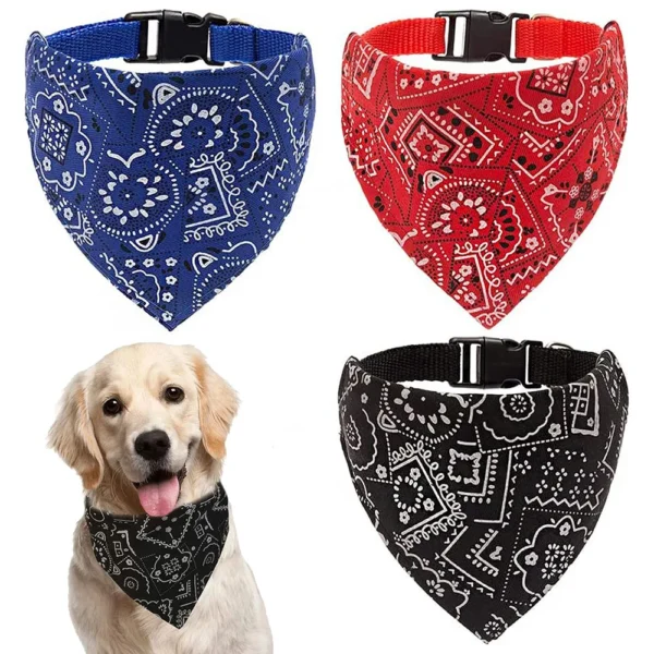 Dog Collar Bandana Scarf - Image 12