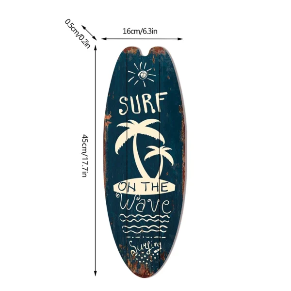 Surfboard Summer Beach Ocean Hanging Signs - Image 5