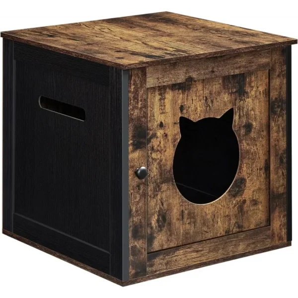 Hidden Litter Enclosure Cabinet with Single Door