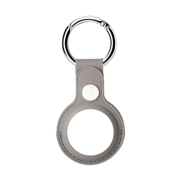 Air-tags Case Leather Keychain Protective For Air-tag Tracker Locator Device - Image 19