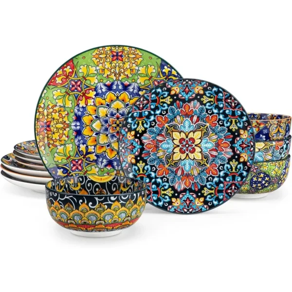 12 Pieces Dinnerware Sets