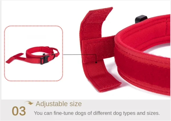 Durable Tactical Dog Collar Leash Set - Image 35