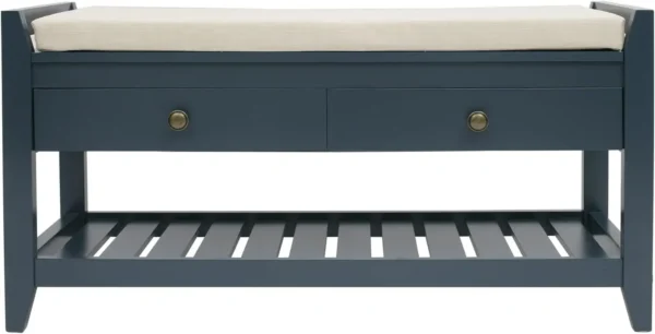 Entryway Bench with Cushioned Seat - Image 8