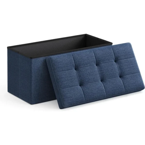 43" Folding Storage Ottoman - Image 9