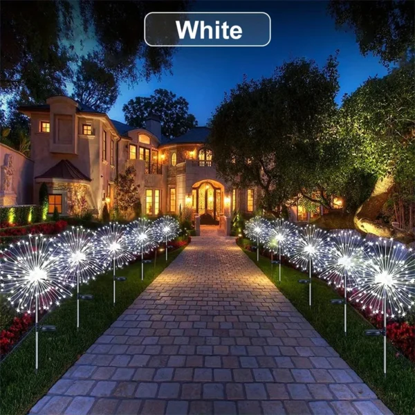 LED Solar Firework Light Waterproof Outdoor - Image 8