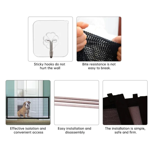 Folding Breathable Mesh Safety Fence - Image 4