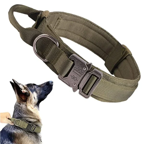 Durable Tactical Dog Collar Leash Set - Image 7