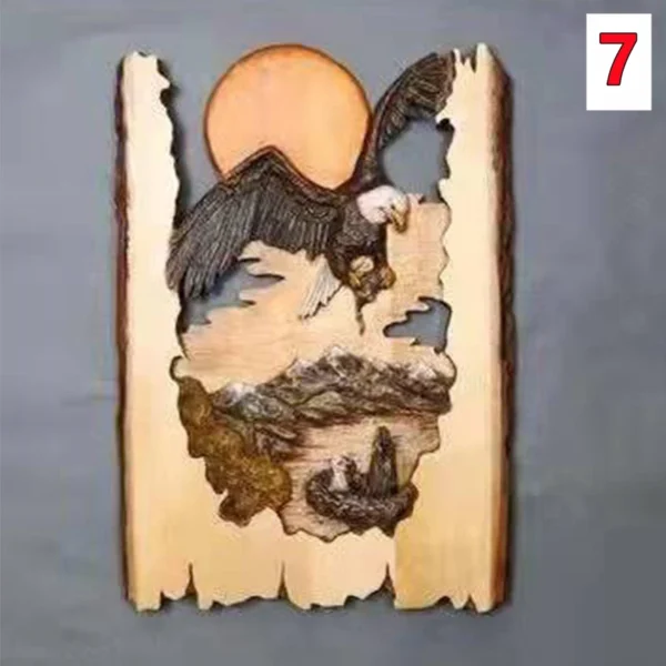 Animal Carving Handcraft Sculpture Wood - Image 12