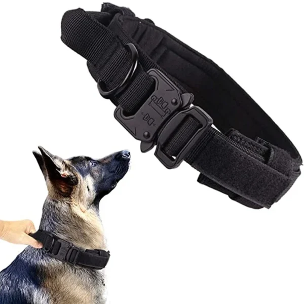 Durable Tactical Dog Collar Leash Set - Image 19