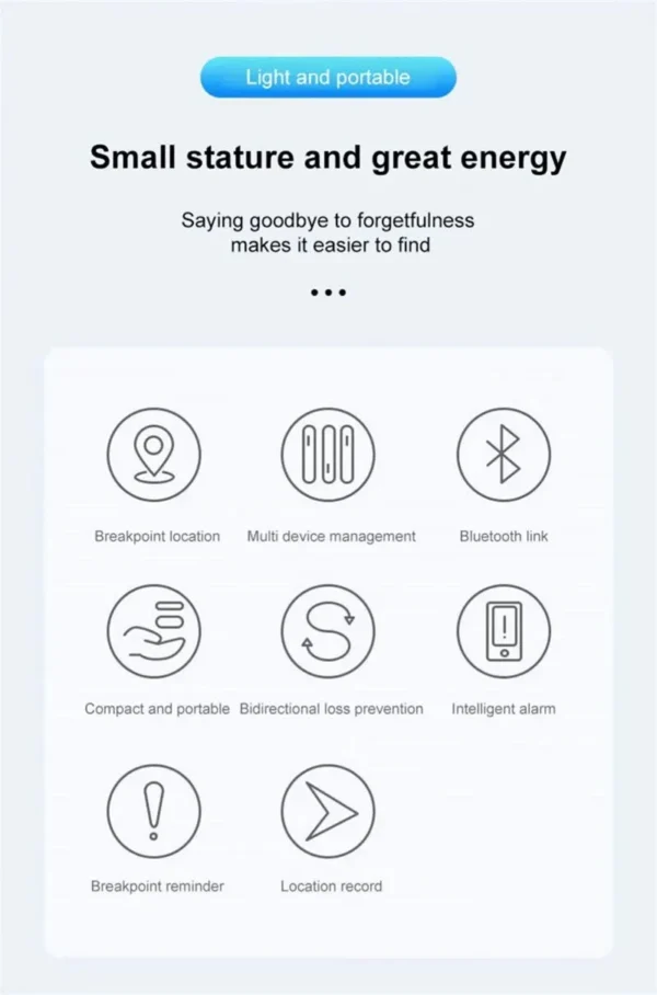 Mini Tracker Anti-lost Device Tracker - Image 23