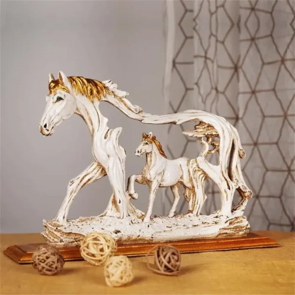 Horse Sculpture Resin Statue Home