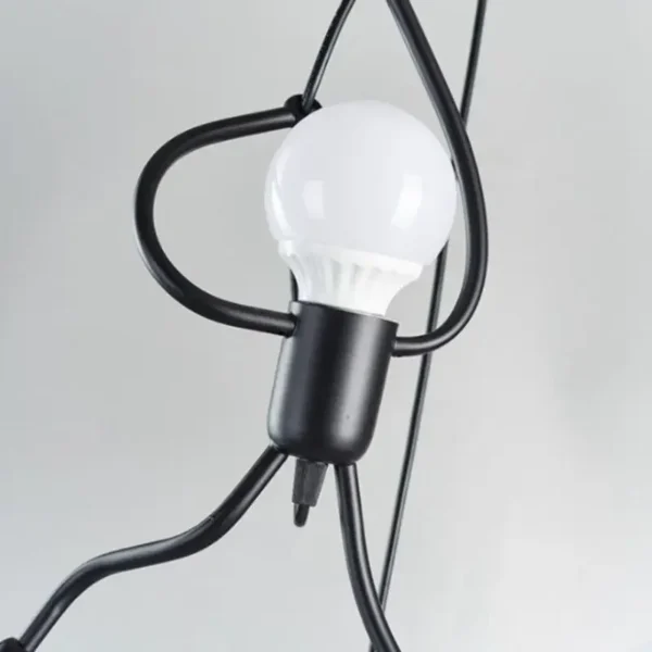 Vintage Iron Little Man LED Ceiling Lamp - Image 5