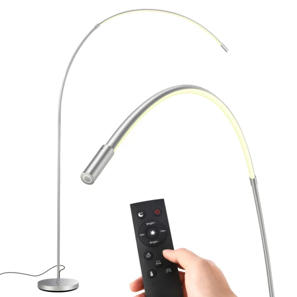 70.8" Modern LED Arc Floor Lamp - Image 7