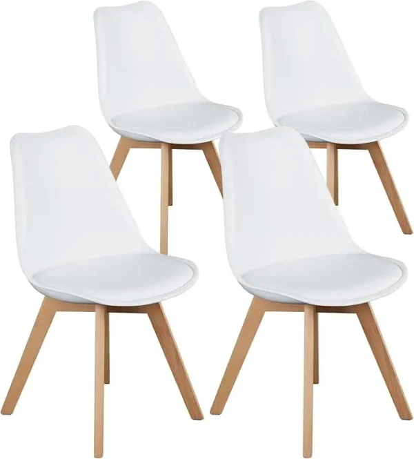 Set of 4 Mid-Century Modern Dinning Chairs - Image 7