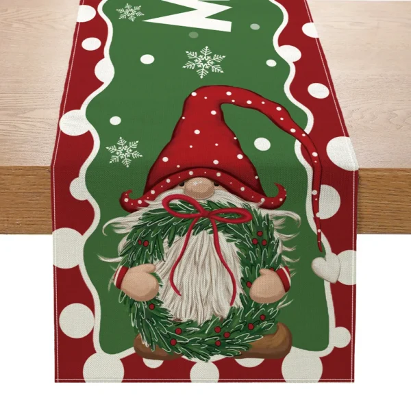 Linen Christmas Table Runner - Image 15