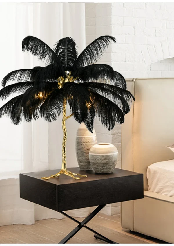 Ostrich Feather Led Floor Lamp - Image 20