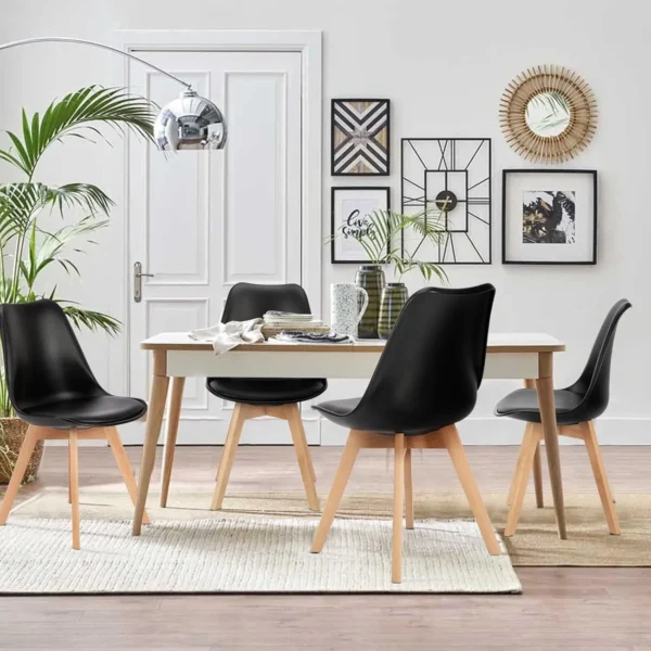 Set of 4 Mid-Century Modern Dinning Chairs - Image 15