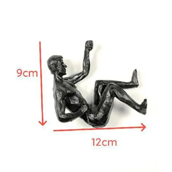 Athlete Rock Climbing Man Resin - Image 17