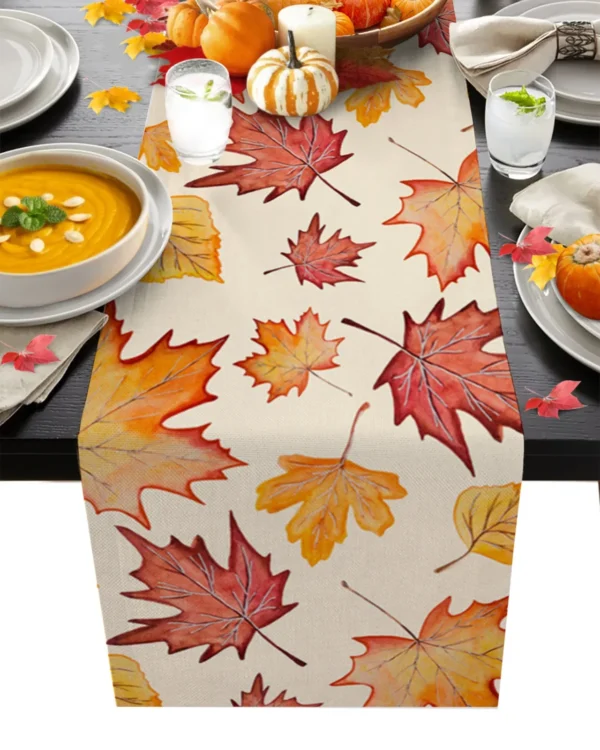 Autumn Linen Table Runners - Image 6