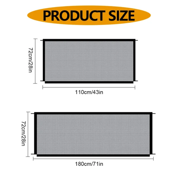 Folding Breathable Mesh Safety Fence - Image 3