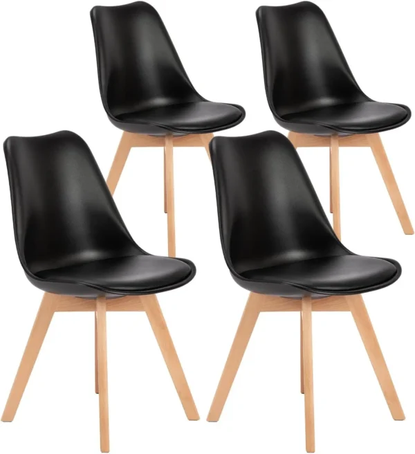 Set of 4 Mid-Century Modern Dinning Chairs - Image 12