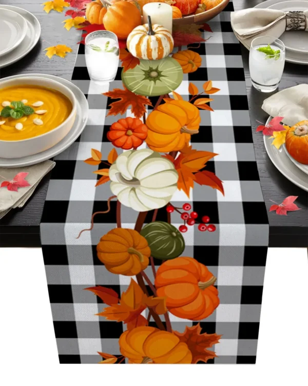 Autumn Linen Table Runners