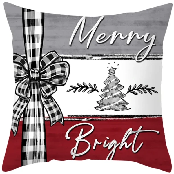 Christmas Cushion Cover Pillowcase - Image 11