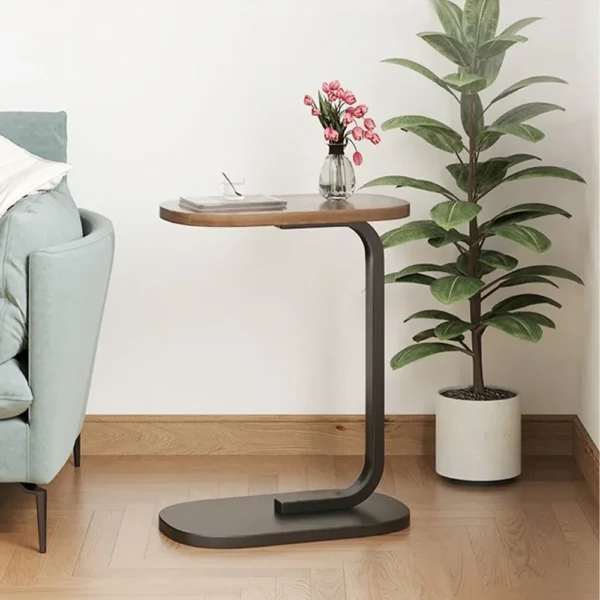 C Shaped Side Table - Image 2