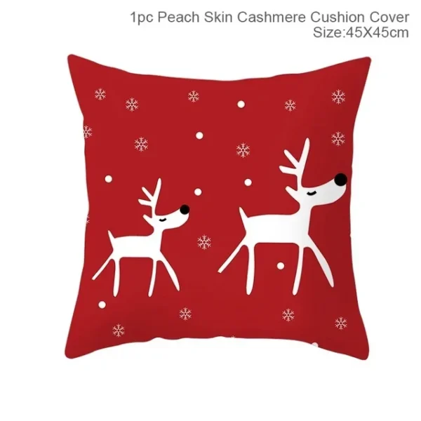 Christmas Cushion Cover Pillowcase - Image 29