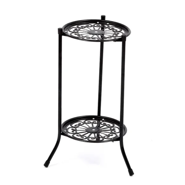 Double Layer Metal Plant Pot Stand - Image 5