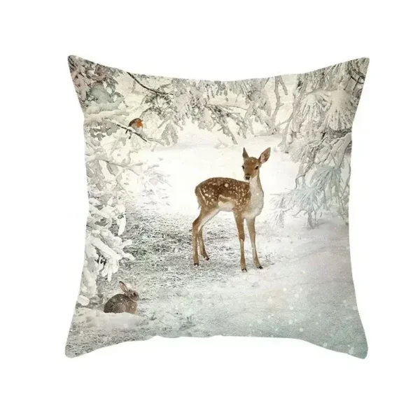 Christmas Cushion Cover Pillowcase - Image 32